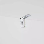 Mobiletto bagno/lavanderia a terra con ante e ripiani regolabili - Bianco