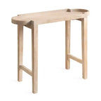 Wood Table, 96.5 × 35.6 × 76.2 cm, Natural