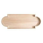 Tavolo in legno, 96,5 × 35,6 × 76,2 cm, Naturale