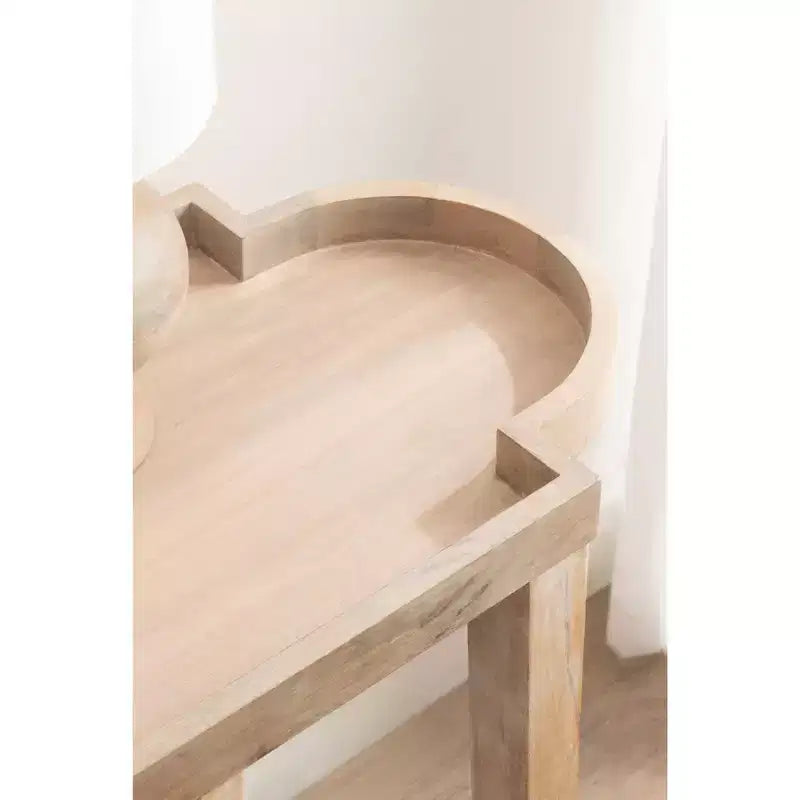 Tavolo in legno, 38x14x30, Naturale
