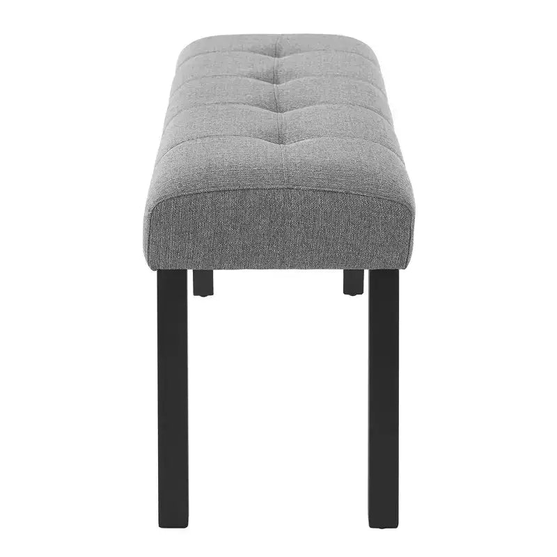 47.24 Modern Linen Dining Bench with Style and Versatile Use