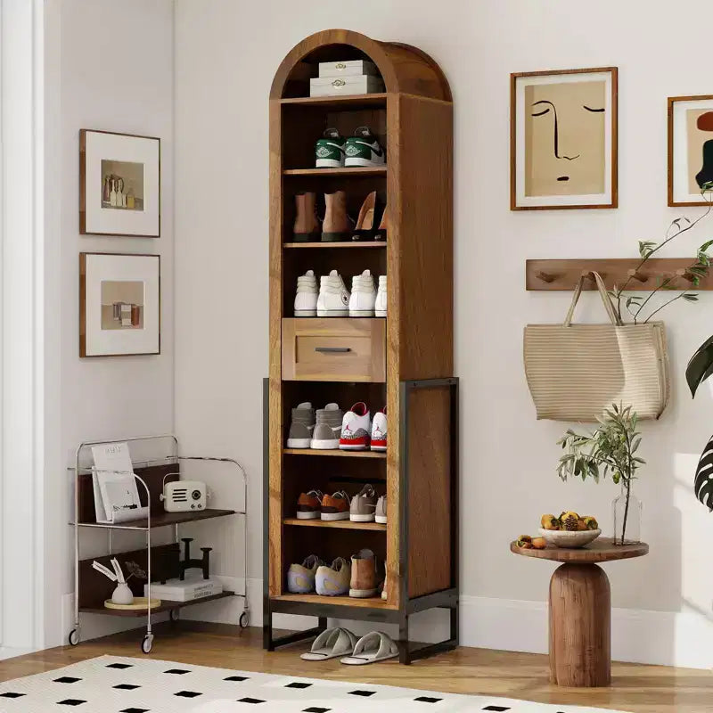 Tall Storage Rack & Cabinet