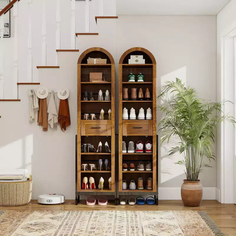 Tall Storage Rack & Cabinet