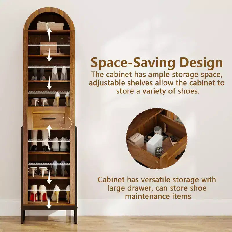 Tall Storage Rack & Cabinet
