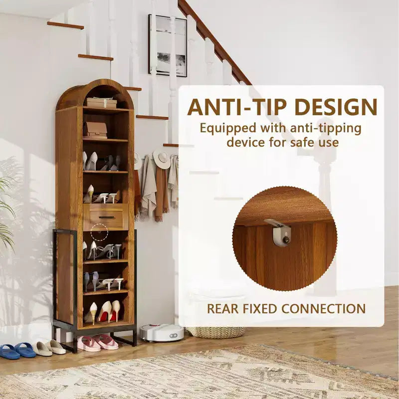 Tall Storage Rack & Cabinet