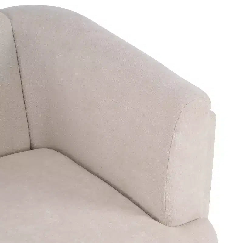 77.56 Modern 3-Seat Wood Upholstered Sofa