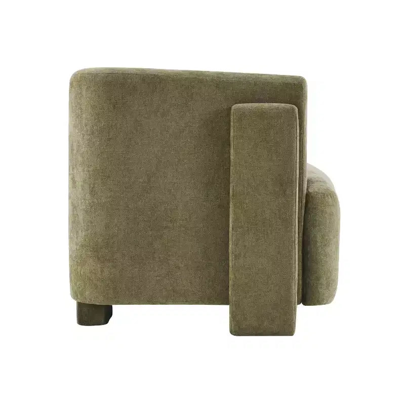 77.56 Modern 3-Seat Wood Upholstered Sofa