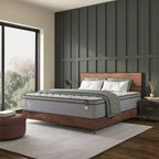 Materasso Ibrido, Grigio+Bianco