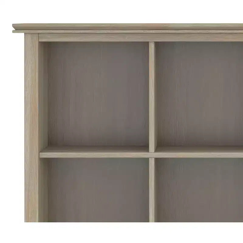 WOOD 45 inch x 43 inch Transitional 9 Cube Bookcase and Storage Unit