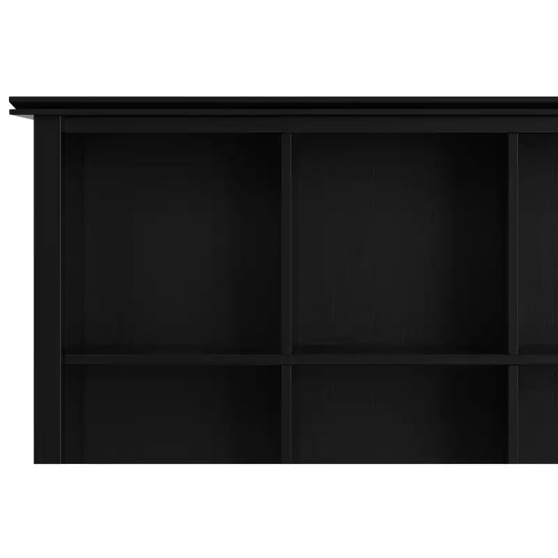 WOOD 45 inch x 43 inch Transitional 9 Cube Bookcase and Storage Unit