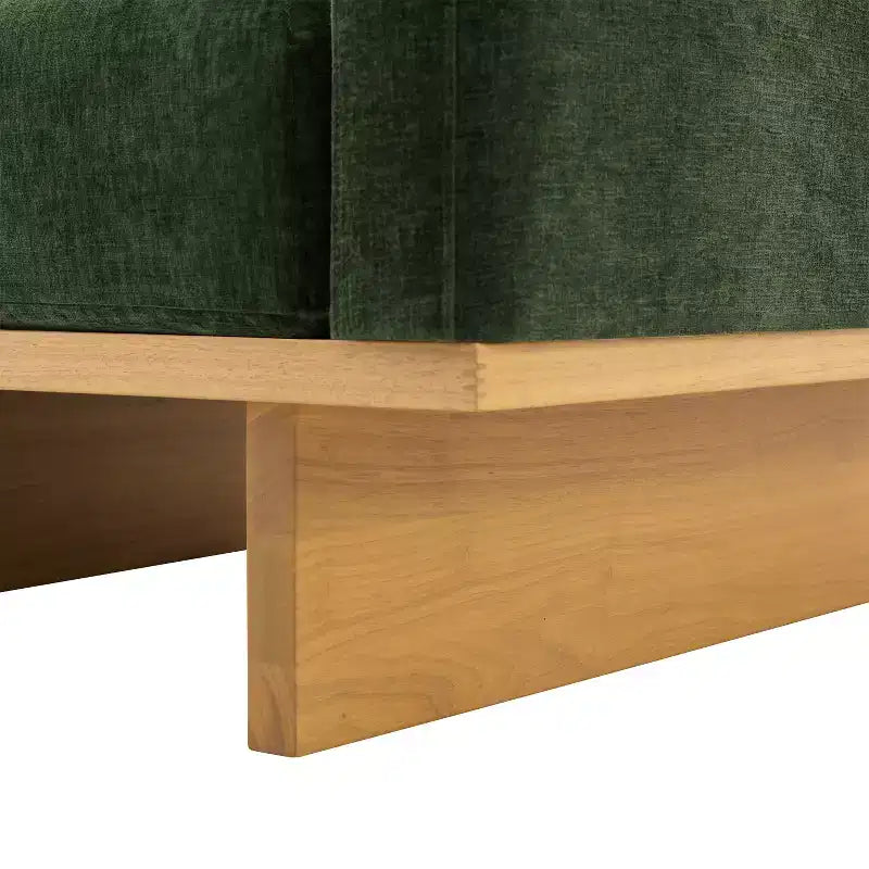 Modern Boucle Upholstered Chair with Soft Cushion