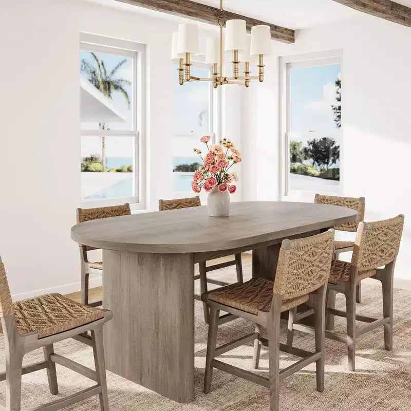 Dining Table Seats 6-8, Kitchen Table, 63 Long, Choose Color for Dining Room or Living Room