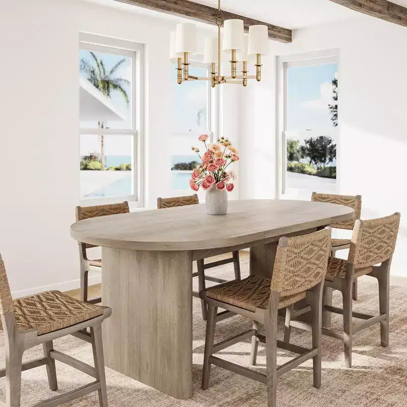 Dining Table Seats 6-8, Kitchen Table, 63 Long, Choose Color for Dining Room or Living Room