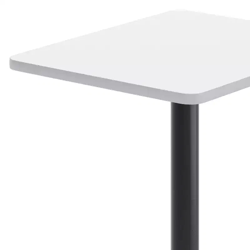 24'' x 30'' Rectangular Laminate Table Top with 22'' x 22'' Bar Height Table Base