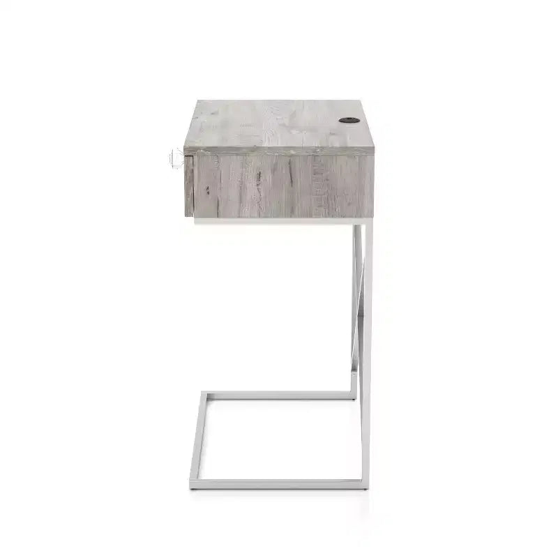 1 Drawer End Table with USB Port