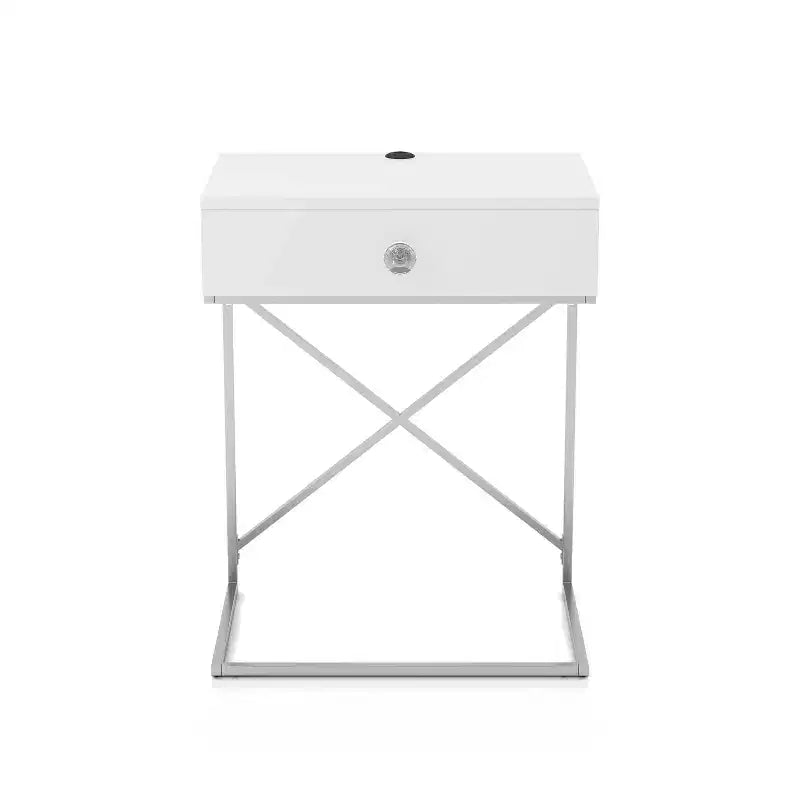 1 Drawer End Table with USB Port